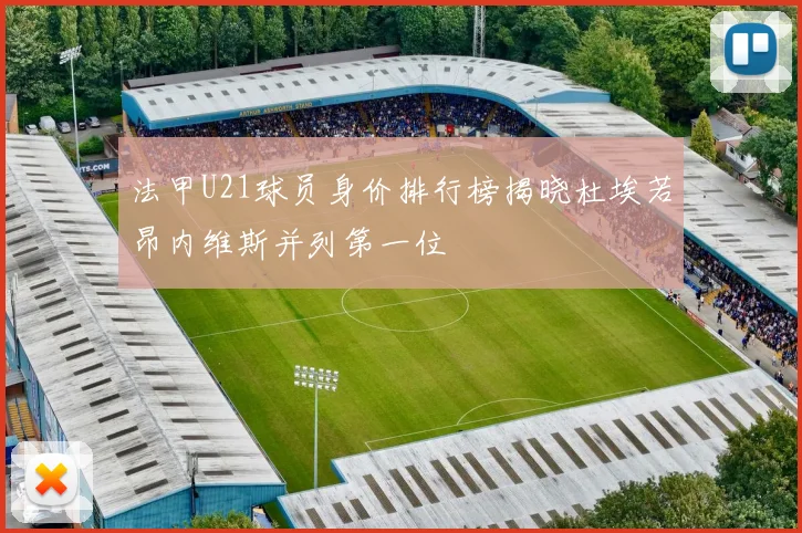 法甲U21球员身价排行榜揭晓杜埃若昂内维斯并列第一位